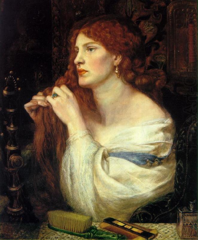 Dante Gabriel Rossetti Fazio's Mistress